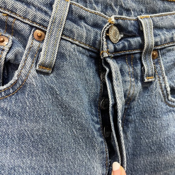 Levi's 501 High Rise Skinny Jean sz 25 - Picture 8 of 16